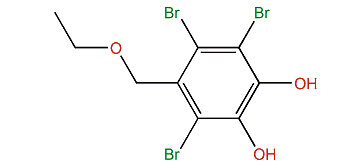 2,3,6-Tribromo-4,5-dihydroxybenzyl ethyl ether